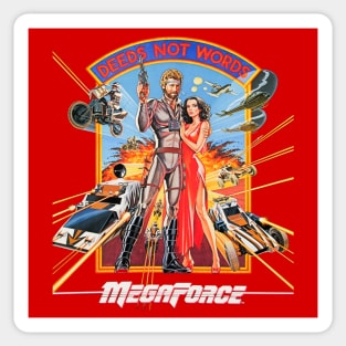 MegaForce Poster Sticker